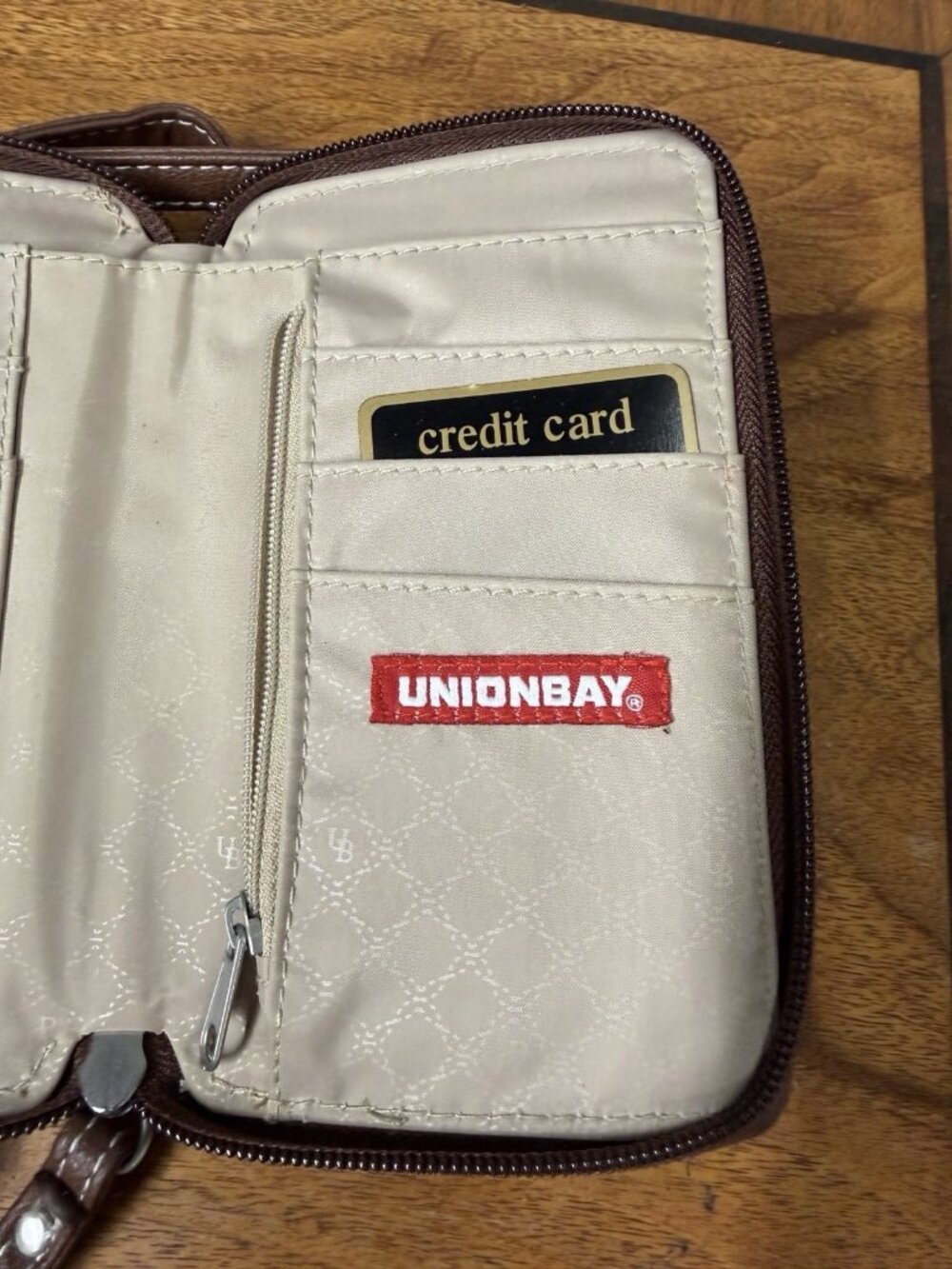 Union Bay Long Strap Wristlet Wallet Cell‎ Phone Holder Floral Canvas Y2K - Picture 3 of 7